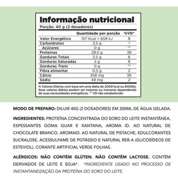Kit Chef Whey Zero Lactose Choc Branco 800G + Coqueteleira Imagem de Kit Chef Whey Zero Lactose Choc Branco 800G + Coqueteleira