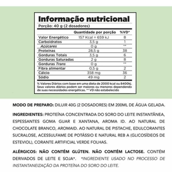 Kit Chef Whey Zero Lactose Choc Branco 800G + Coqueteleira Imagem de Kit Chef Whey Zero Lactose Choc Branco 800G + Coqueteleira