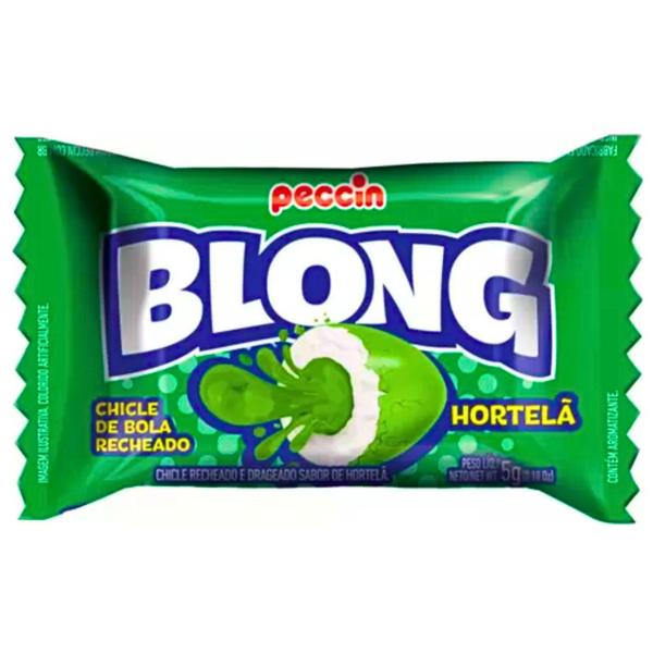 Imagem de Kit Chiclete Hortelã Blong PECCIN - 3 cx c/ 40un Cada