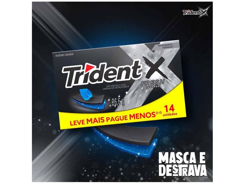 Imagem de Kit Chiclete Trident X 14s Fresh 