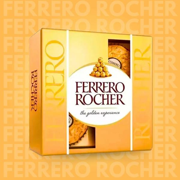 Imagem de Kit Chocolate Ferrero Rocher T4 - 5 Caixas C/ 4 Bombons Cada