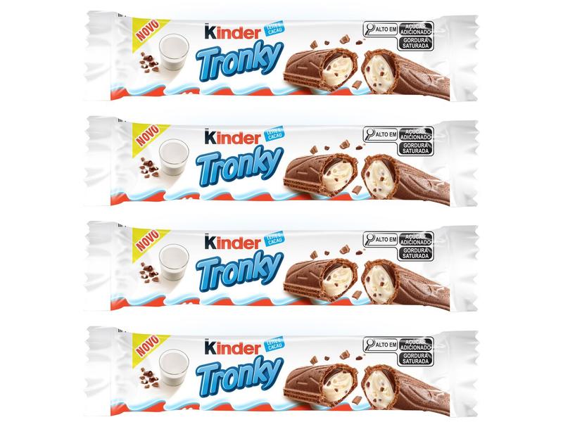 Imagem de Kit Chocolate Tronky Ao Leite 18g Kinder