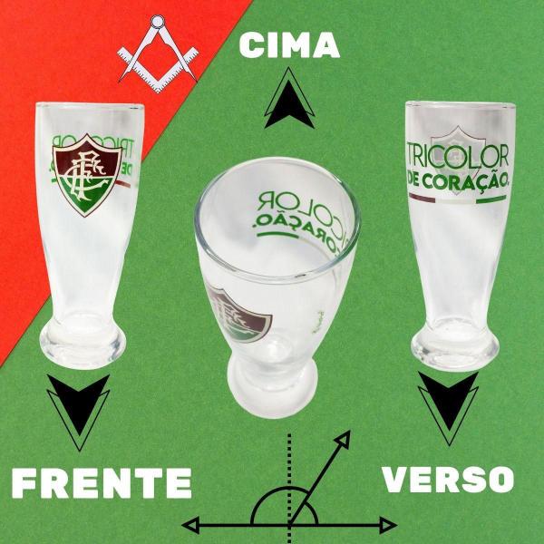 Imagem de Kit Churrasco Avental Fluminense Mestre Churrasqueiro + Copo