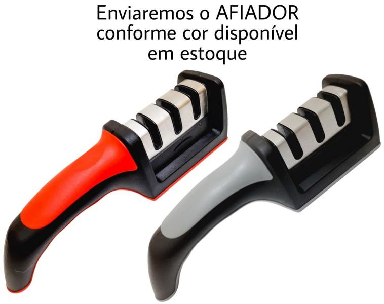 Imagem de Kit Churrasco Dia Dos Pais Faca + Afiador + Garra De Urso