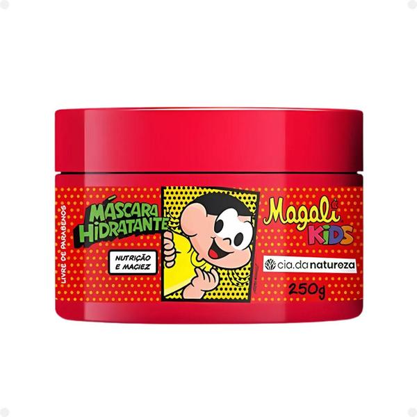 Imagem de Kit Cia da Natureza Magali Kids Cabelos Ondulados e Cacheados: Shampoo, Condicionador, Máscara, Creme, Umidificador e Colônia