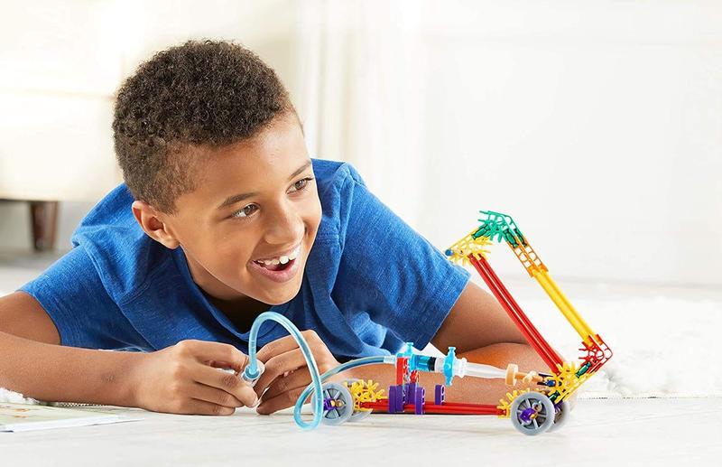 Imagem de Kit científico hand2mind Moving Creations com K'NEX Kids 8-12