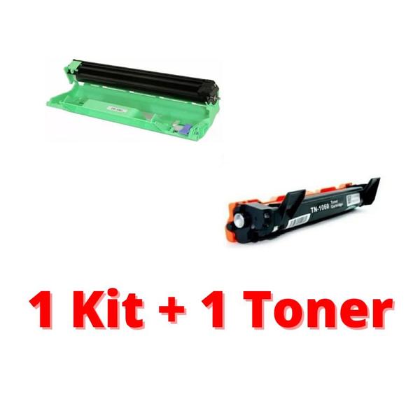 Imagem de Kit Cilindro Dr1060 + 1 Toner Tn1060 Dcp1602 Hl1212W Dcp1617