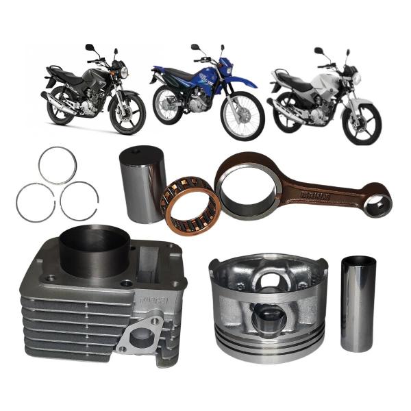 Imagem de Kit Cilindro Mahle+Kit Biela Yamaha YBR 125 ED 0.1 L 2V 2009 A 2015