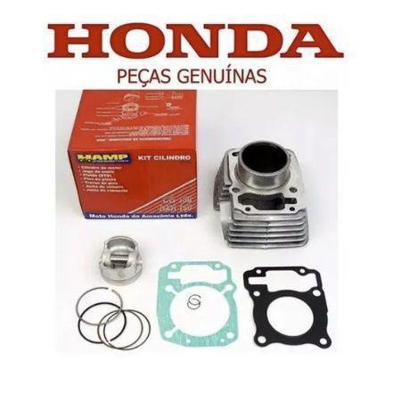 Imagem de Kit Cilindro Motor Bros 150 2013 2014 2015 Original Honda