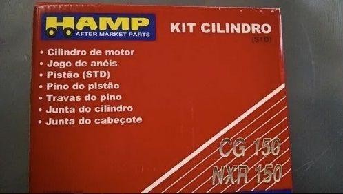 Imagem de Kit Cilindro Motor E Kit Revisão Titan 150 2011 2012 Hamp