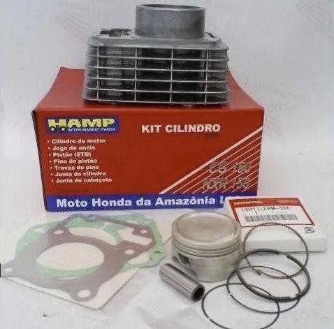 Imagem de Kit Cilindro Motor E Kit Revisão Titan 150 2011 2012 Hamp