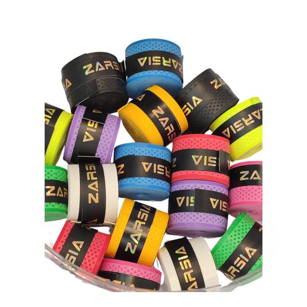 Kit Cinco Overgrip Super Grip Seca Raquete Beach Tennis Zarsia