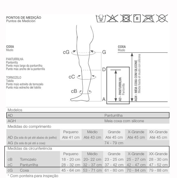 Imagem de Kit Cinta Biobela Short 1601 + Kit Placas + Meia Antitrombo