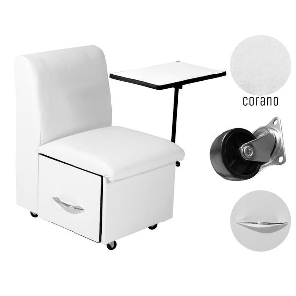 Imagem de Kit Ciranda Manicure Cirandinha Branco Com Suporte Tripé