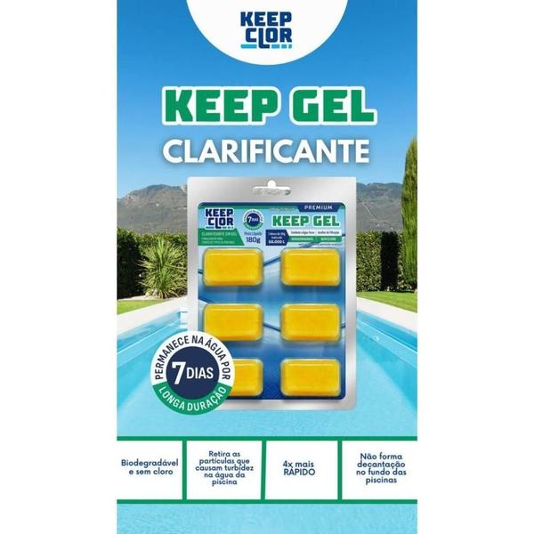 Imagem de Kit Clarificante Em Gel Com Algicida 2X1 Choque E Manutenção