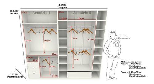 Imagem de Kit Closet Loja Armário Colmeia Cabideiro M40 Mdp