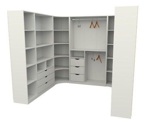 Imagem de Kit Closet M77 100% Mdf