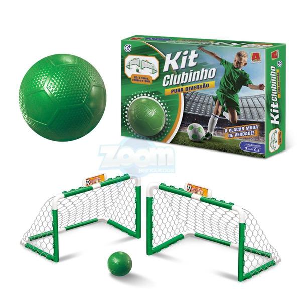 Imagem de Kit Clubinho - 2 traves 1bola e placar - Verde - Algazarra