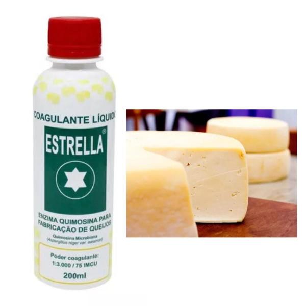 Imagem de Kit Coalho Estrela 200ml Queijo + 3 Formas 500g + 3 Formas 1kg