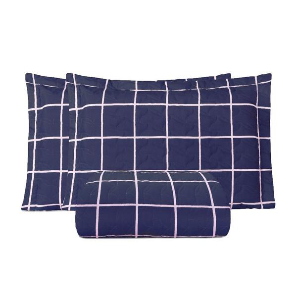 Kit Cobre Leito Cama Casal King 3 Peças Essencialle Algodão 160 Fios Estampado Luxuoso - BOB SHOP BORDADO Imagem de Kit Cobre Leito Cama Casal King 3 Peças Essencialle Algodão 160 Fios Estampado Luxuoso