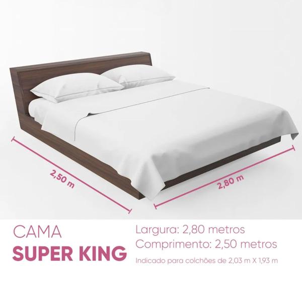 Imagem de Kit Cobre Leito Casal Cama Super King 3 Peça Colcha Matelado