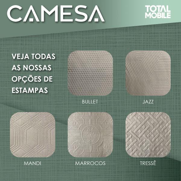 Imagem de Kit Cobre Leito Colcha Cama King Size Cobreleito Dupla Face 200 Fios Tresse Matelassê Conjunto 3 Peças 260x280