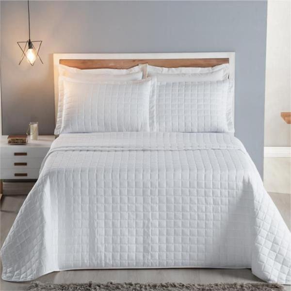 Kit Cobre Leito Premium 300 Fios Dupla Face Casal, Queen, King e Solteiro - Textilar Imagem de Kit Cobre Leito Premium 300 Fios Dupla Face Casal, Queen, King e Solteiro