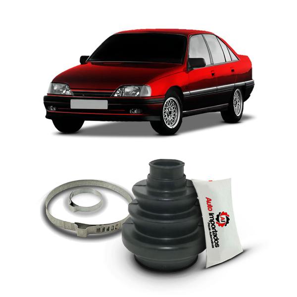 Imagem de Kit Coifa Borracha Graxa Abraçadeira Homocinética Lado Roda Chevrolet Omega 1992 1993 1994 1995 1996 1997 1998