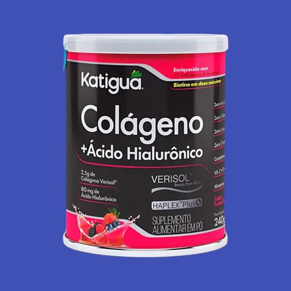 Imagem de Kit Colágeno+Ácido Hialurônico Com 2 Latas De 240g Cada