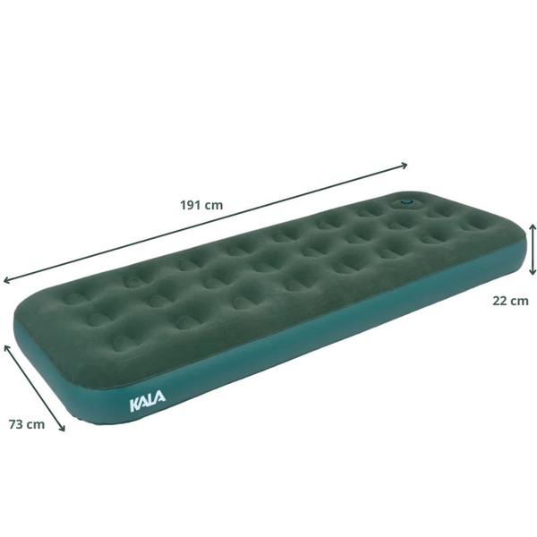 Kit Colchao de Ar Solteiro com Bomba de Pe Verde Kala + Bomba Eletrica para Colchoes 220 V Dupla Funcao Imagem de Kit Colchao de Ar Solteiro com Bomba de Pe Verde Kala + Bomba Eletrica para Colchoes 220 V Dupla Funcao