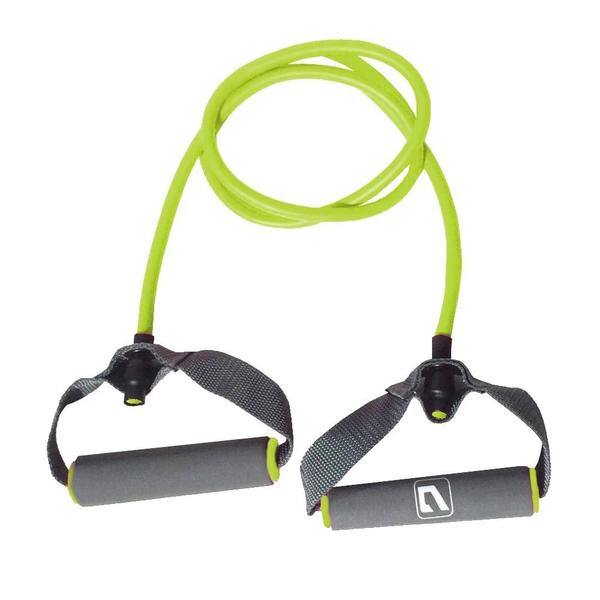 Imagem de Kit Colchonete 1,73m + Extensor Elastico 1 Via Tensao Media + Roda Abdominal para Exercicios  Liveup Sports 