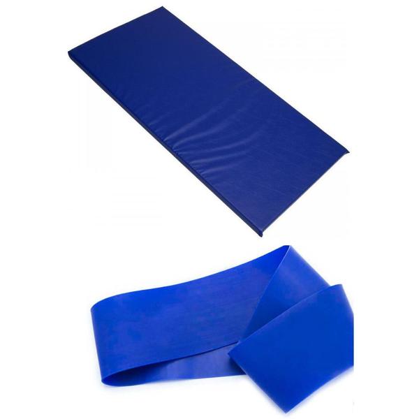 Kit Colchonete Academia Ginástica Várias Cores + Mini Band Nivel Leve 1 Fit Imagem de Kit Colchonete Academia Ginástica Várias Cores + Mini Band Nivel Leve 1 Fit