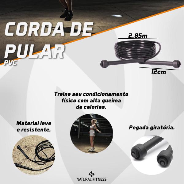 Kit Colchonete + Halteres de 3kg + Caneleiras de 2kg + Corda de Pular Academia Fitness Musculação Treino - Natural Fitness Imagem de Kit Colchonete + Halteres de 3kg + Caneleiras de 2kg + Corda de Pular Academia Fitness Musculação Treino