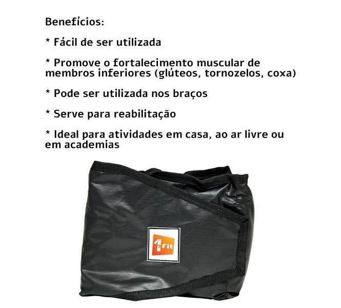 Kit Colchonete Preto + Kit Extensor Elástico 11 Peças Crossbend 1Fit + Par de Caneleira Tornozeleira De Peso 2kg - 1 Fit Imagem de Kit Colchonete Preto + Kit Extensor Elástico 11 Peças Crossbend 1Fit + Par de Caneleira Tornozeleira De Peso 2kg