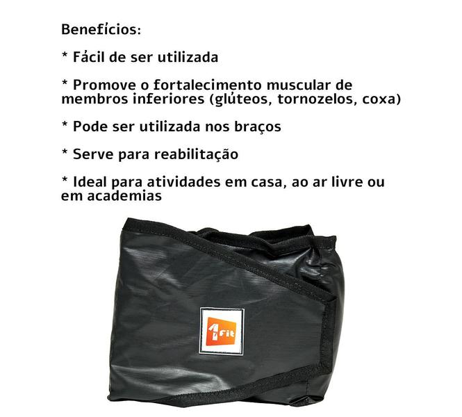 Imagem de Kit Colchonete Preto + Par de Caneleira  9kgs  + 5 Mini Band Elástico para Exercícios + Corda de Pular Ajustável