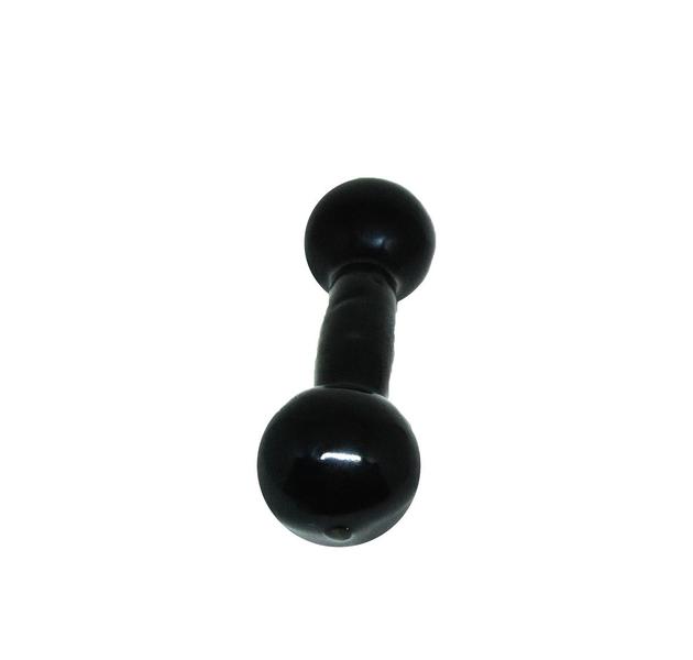 Imagem de Kit Colchonete Preto + Par Halter Bola Emborrachado 1kg Musculação Treino Funcional Academia