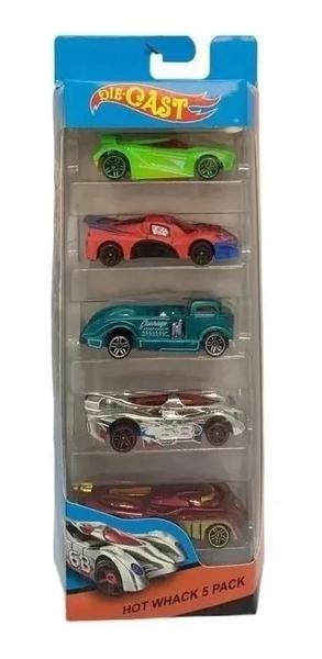 Imagem de Kit Coleção Carrinho Ferro Cars Miniaturas Esportivo com 05pçs