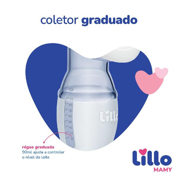 Imagem de Kit Coletor de Leite Materno com 3 frascos 120ml - Lillo
