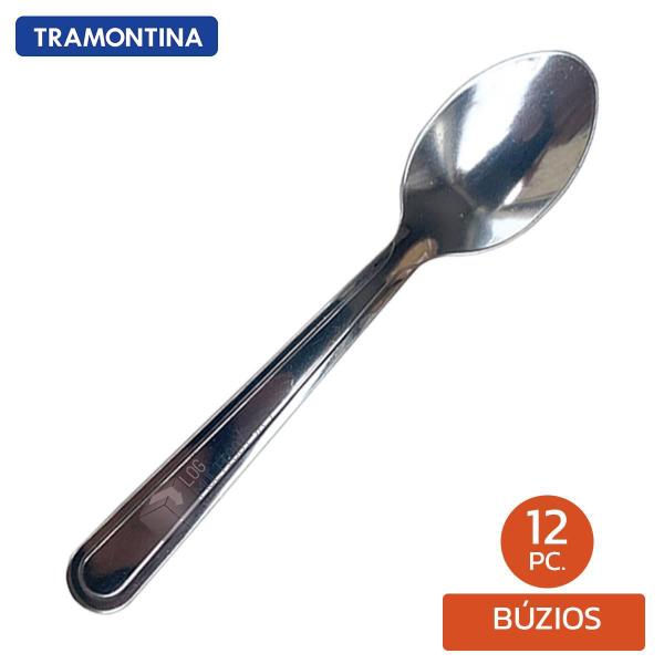 Imagem de Kit Colher De Café / Chá 12 Pç Búzios Inox - Tramontina