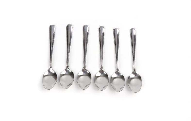 Kit Colher De Chá Aço Inox 6 Peças 567Mtzi - Geral Imagem de Kit Colher De Chá Aço Inox 6 Peças 567Mtzi