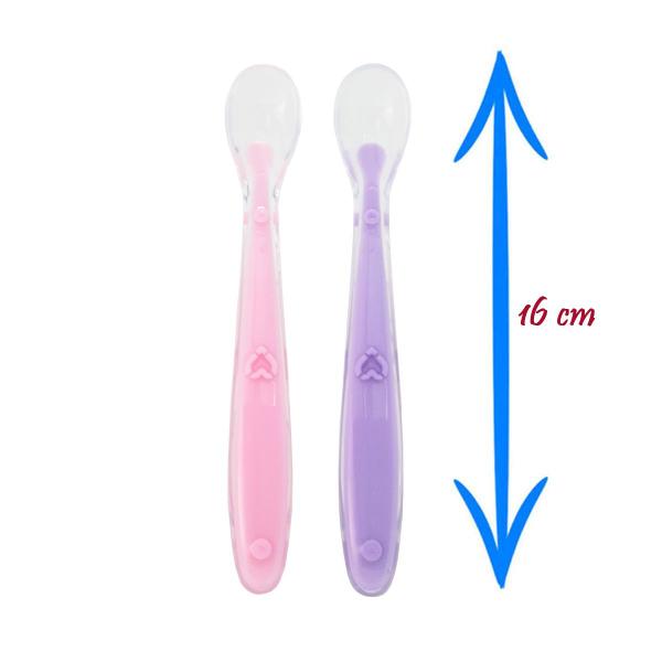 Kit Colher de Silicone Infantil 2 Unidades Introdução Alimentar Buba Imagem de Kit Colher de Silicone Infantil 2 Unidades Introdução Alimentar Buba