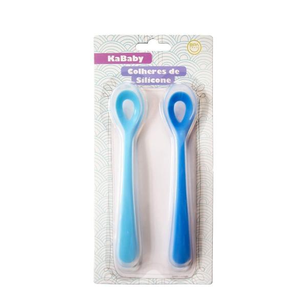 Kit Colher De Silicone Kababy Imagem de Kit Colher De Silicone Kababy