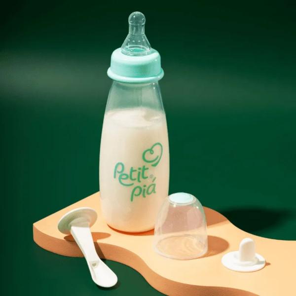 Kit Colher Dosadora Infantil 3 em 1 240ml - Petit Piá - Petit Pia Imagem de Kit Colher Dosadora Infantil 3 em 1 240ml - Petit Piá