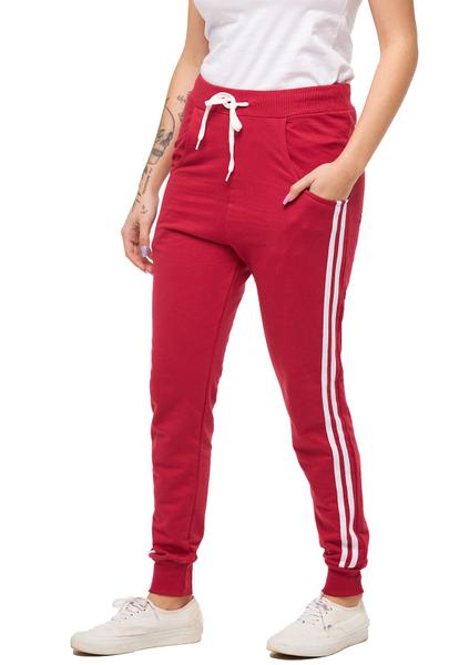 Imagem de Kit com 02 calças de moletom feminina saruel skinny sport luxo