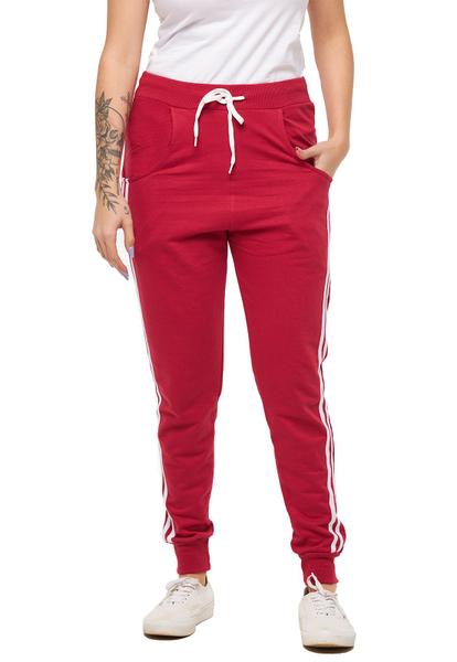 Imagem de Kit com 02 calças de moletom feminina saruel skinny sport luxo