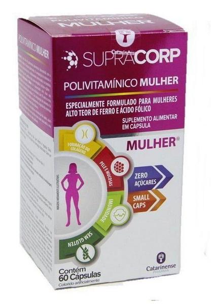 Imagem de Kit Com 02 - Polivitamínico Supracorp Mulher Com 60 Cápsulas