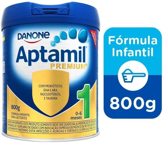 Kit Com 03 - Aptamil Premium 1 - 800G Cada - Danone Imagem de Kit Com 03 - Aptamil Premium 1 - 800G Cada