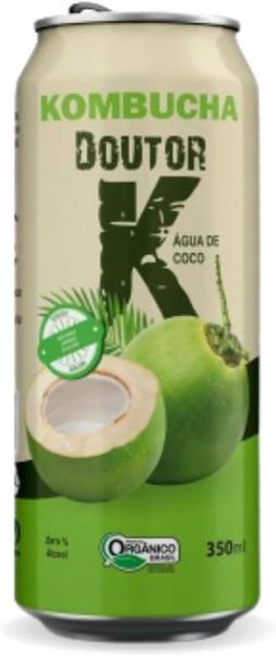 Imagem de Kit Com 03 - Kombucha Orgânica Sabor Água de Coco 350ml DRK