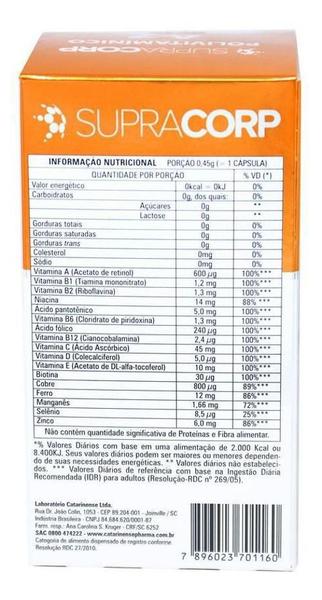 Imagem de Kit Com 03 - Polivitamínico Supracorp A - Z Com 60 Cápsulas