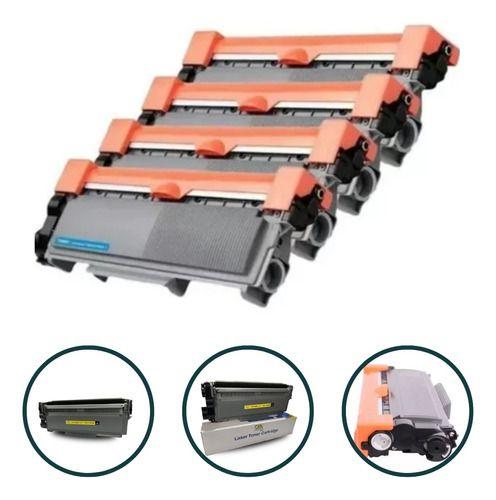 Imagem de Kit Com 04 Toner Para Uso Brother Tn-2370 Tn2340 Tn660 L2540